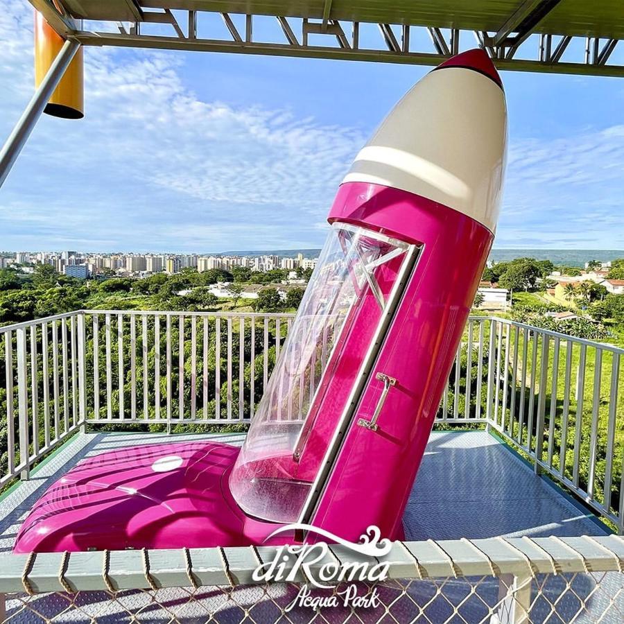 Caldas Novas - 2024 - Diroma Spazzio Acesso Ao Vulcao - Com Piscina Do Hotel 24 Horas ภายนอก รูปภาพ