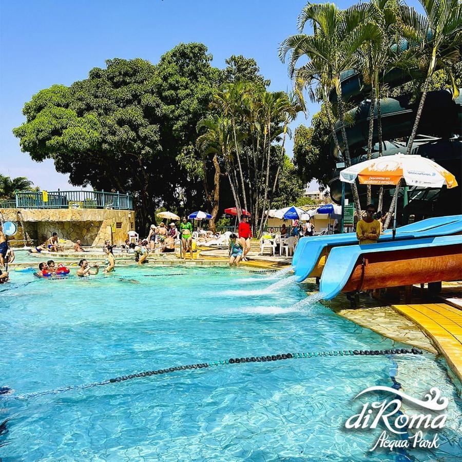 Caldas Novas - 2024 - Diroma Spazzio Acesso Ao Vulcao - Com Piscina Do Hotel 24 Horas ภายนอก รูปภาพ